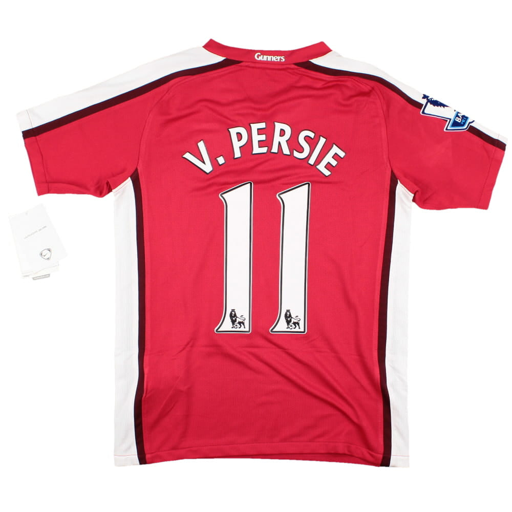 Arsenal 2008-10 Home Shirt (SB) v.Persie #11 (Mint)