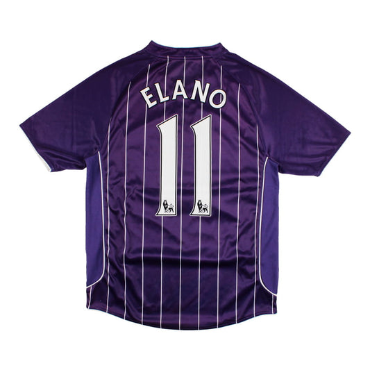 Manchester City 2007-08 Away Shirt (M) Elano #11 (Very Good)