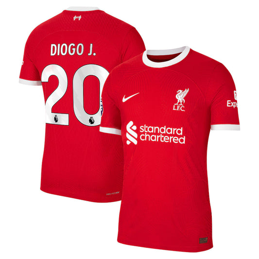 Liverpool 2023/24 Diogo Jota Home Jersey