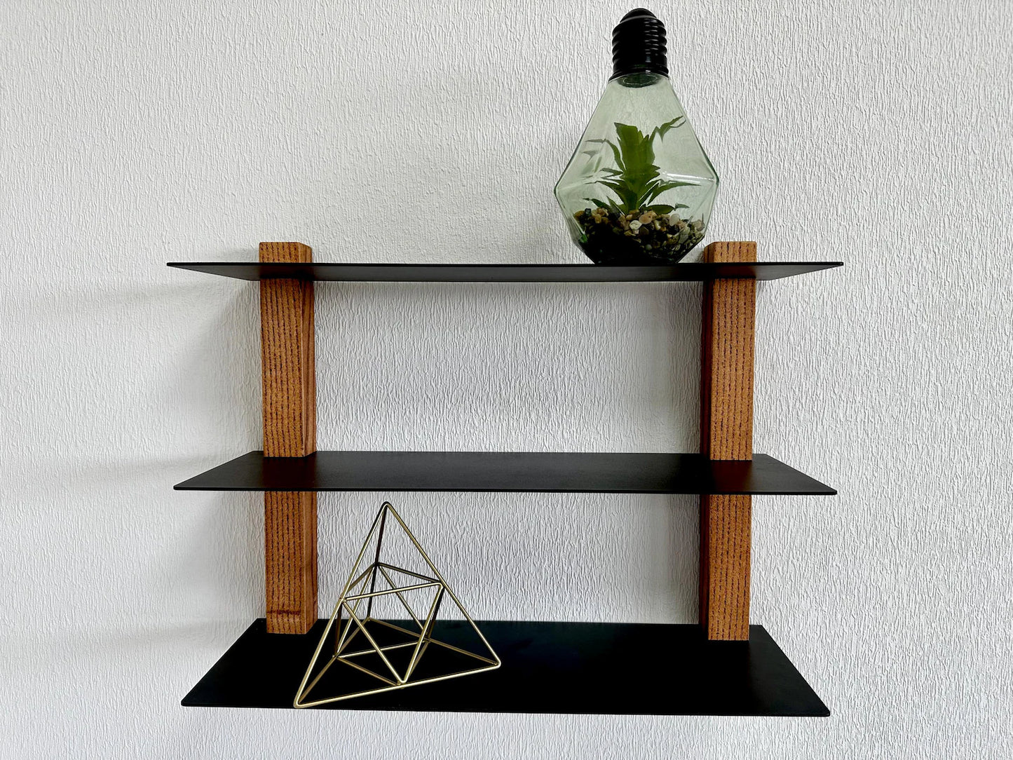 Modern wall book shelf