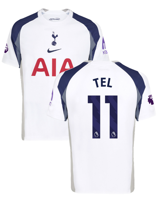 Tottenham Hotspur 2025/26 Tel 11 Home Jersey