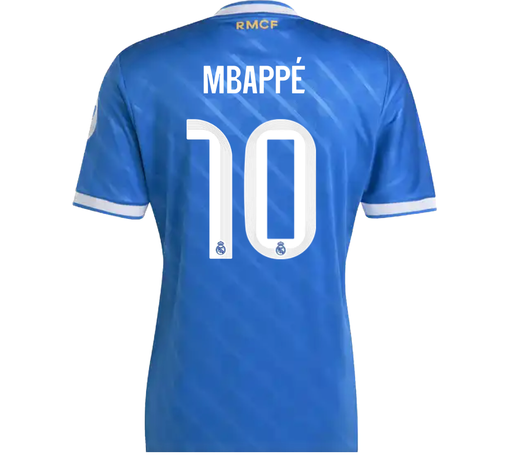 Real Madrid 2025/26 MBAPPE 10 Third Jersey