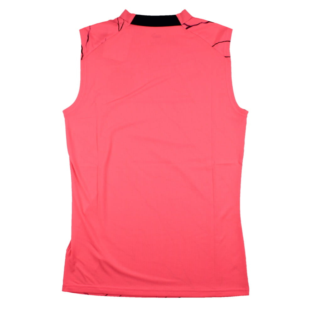 2023-2024 Man City Sleeveless Training Jersey (Sunset Glow)
