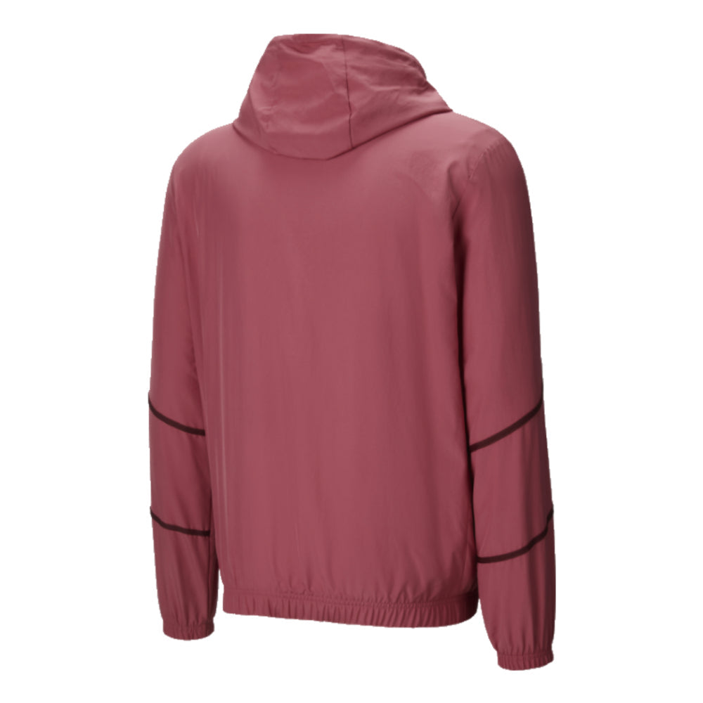 2024-2025 Man City Prematch Woven Jacket (Dusty Orchid)
