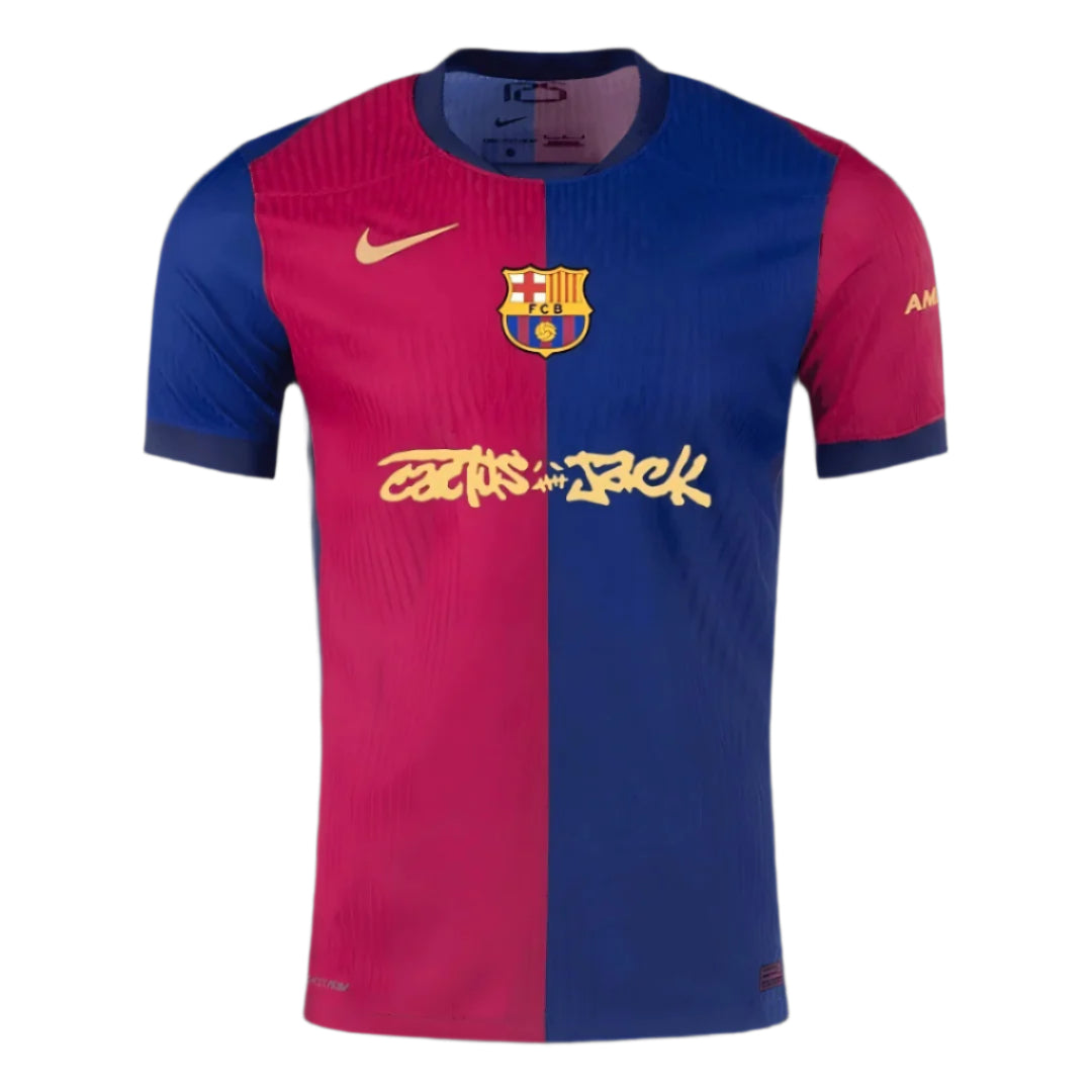 2024/25 Barcelona Special X Travis Scott (Player) Home Jersey