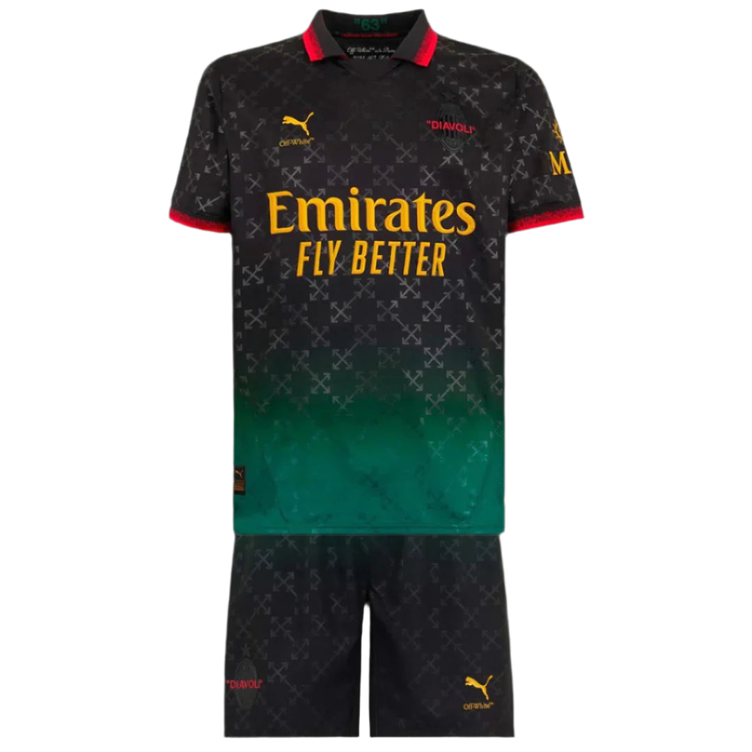 2024/25 AC Milan Fourth Kids Kit