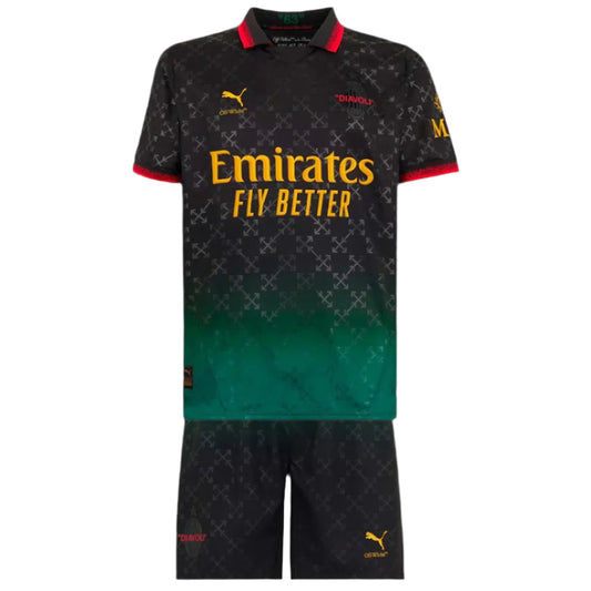 2024/25 AC Milan Fourth Kids Kit