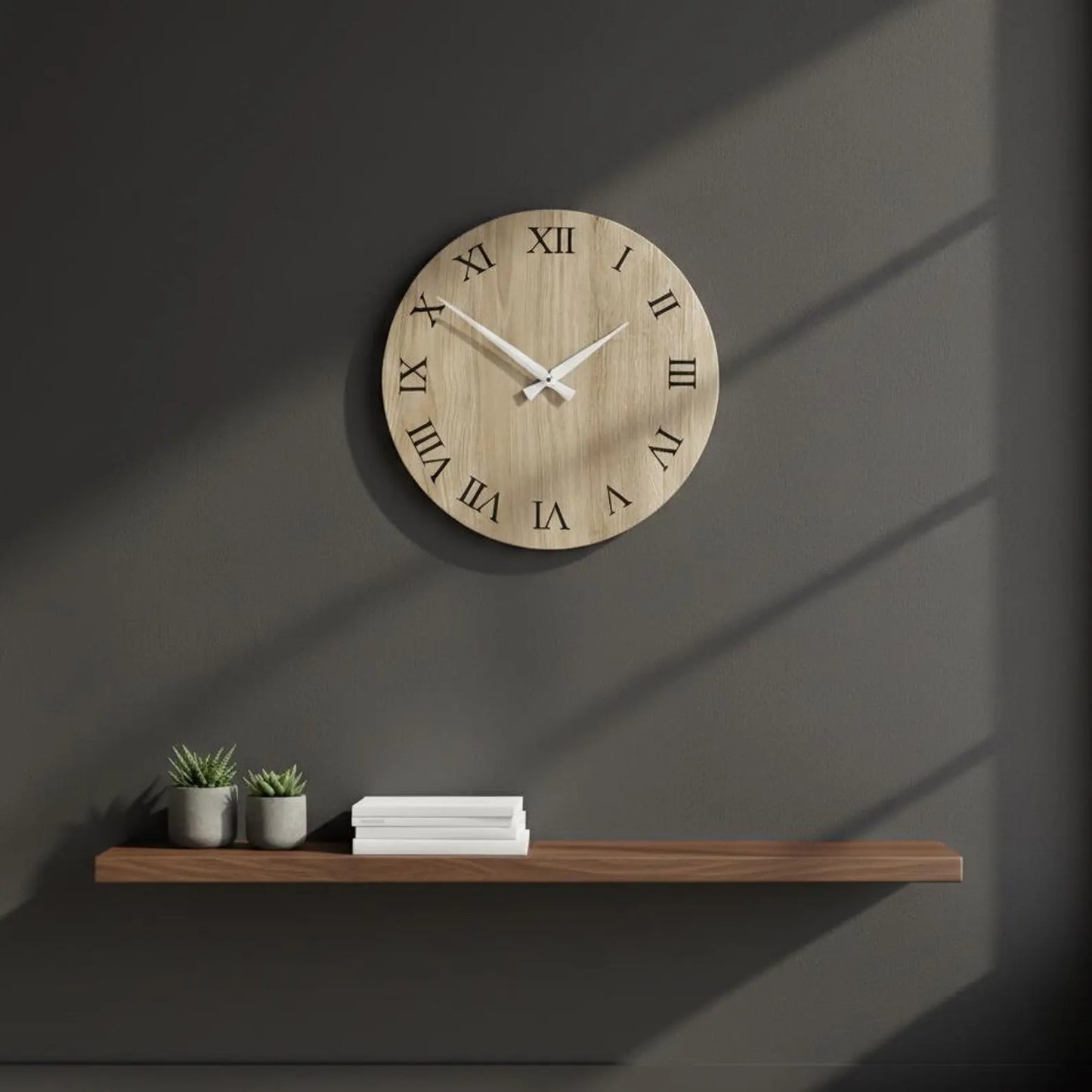 Wooden Wall Clock