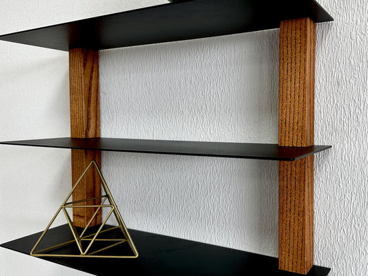 Modern wall book shelf