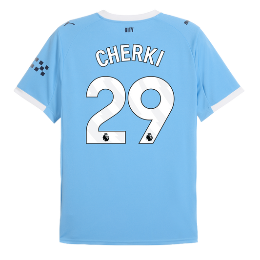 Man City 2025/26 Cherki 29 Home Player Jersey