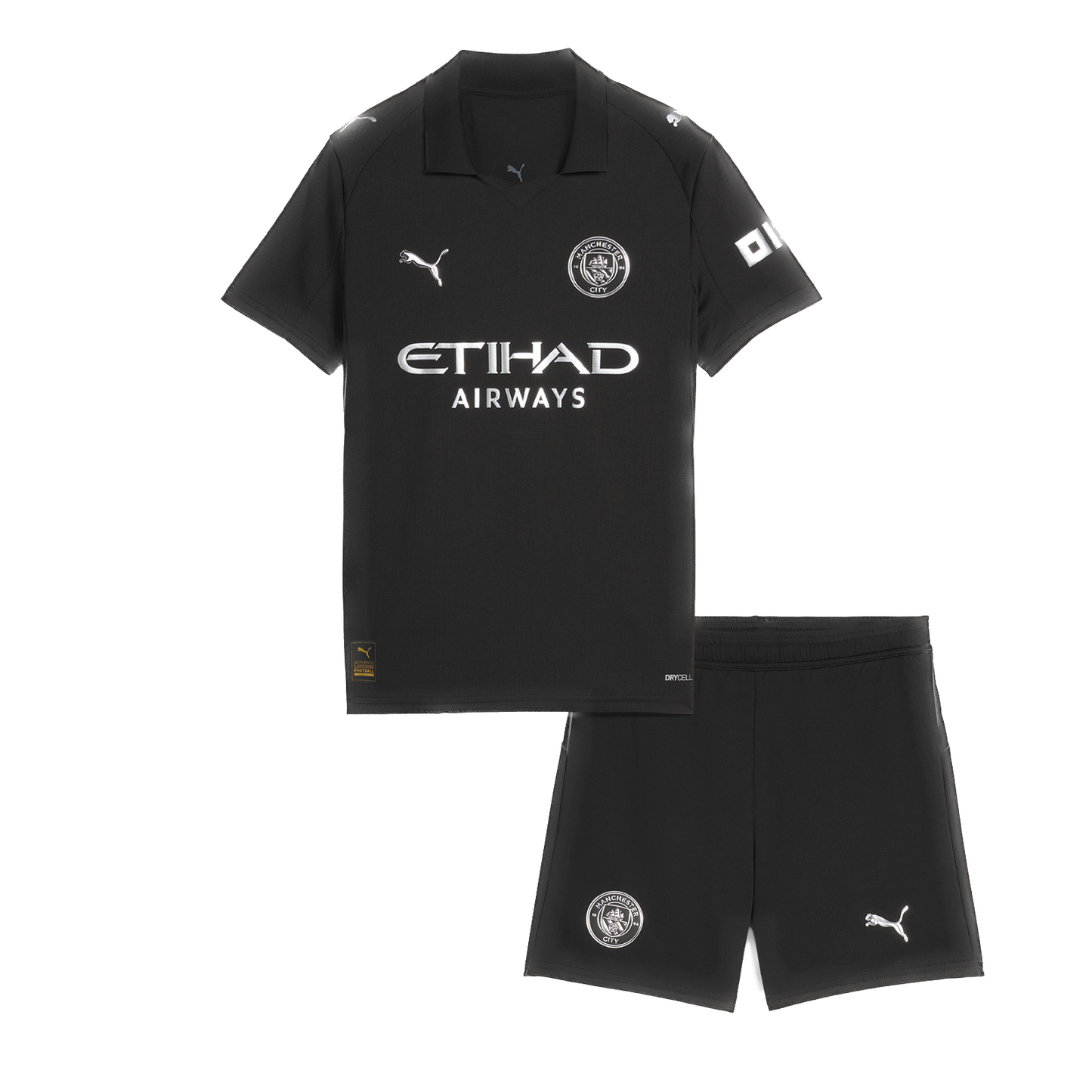 Man City 2025/26 Away Kids Kit
