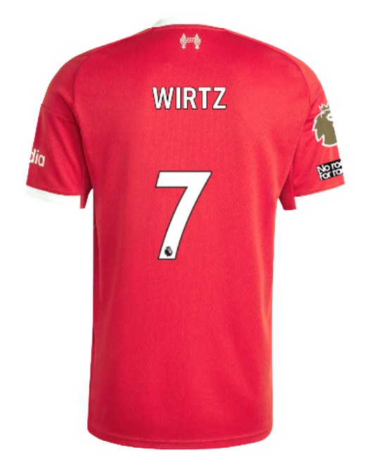 Liverpool 2025/26 WIRTZ 7 Home Player Jersey
