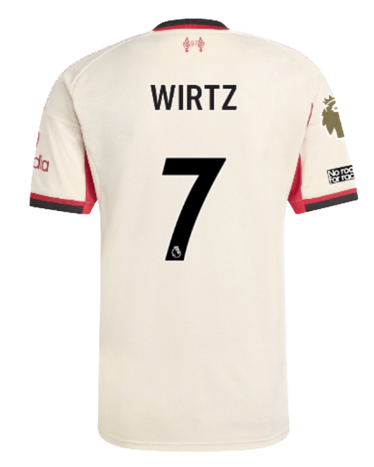 Liverpool 2025/26 WIRTZ 7 Away Jersey