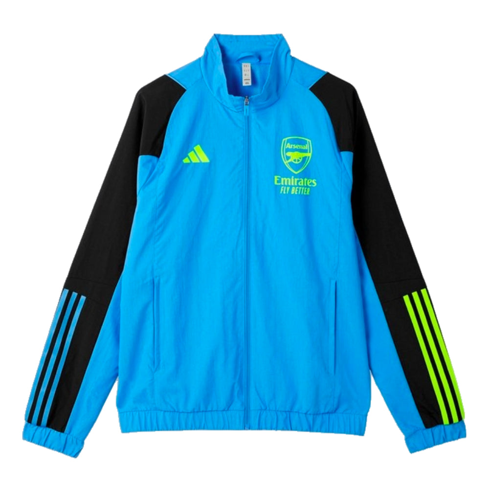 2023-2024 Arsenal Presentation Jacket (Pulse Blue)
