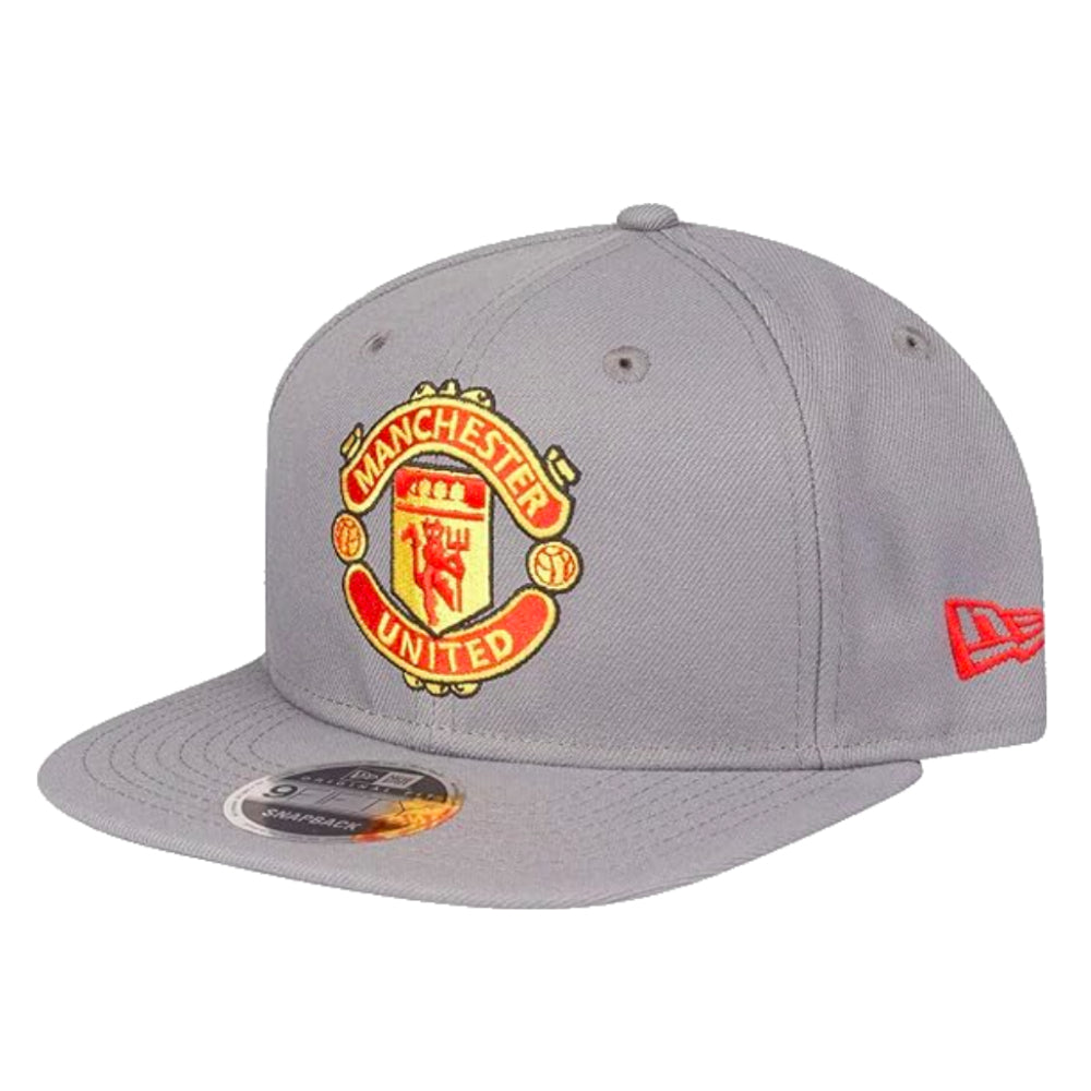 Man Utd Chain Stitch 9Fifty Cap (Dark Grey)