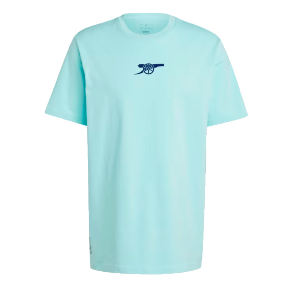 2024-2025 Arsenal Seasonal Tee (Clear Aqua)