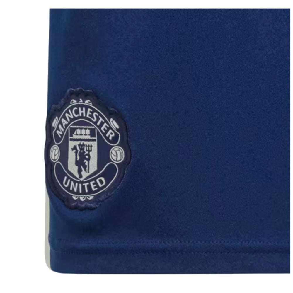 2024-2025 Man Utd Away Shorts (Night Indigo)