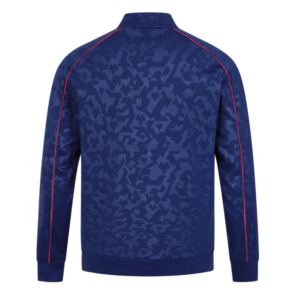 2024-2025 Wolves Pre Match Anthem Jacket - Blue