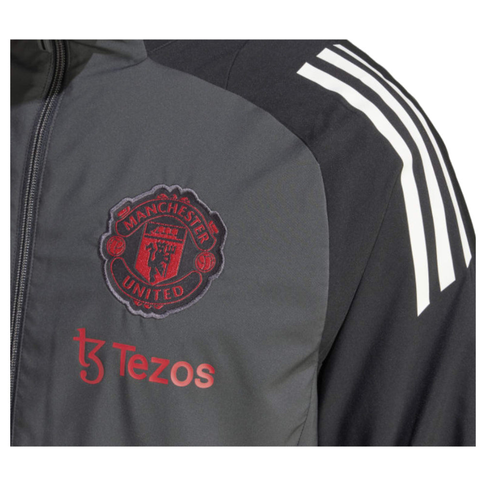 2024-2025 Man Utd EU Presentation Jacket (Carbon)