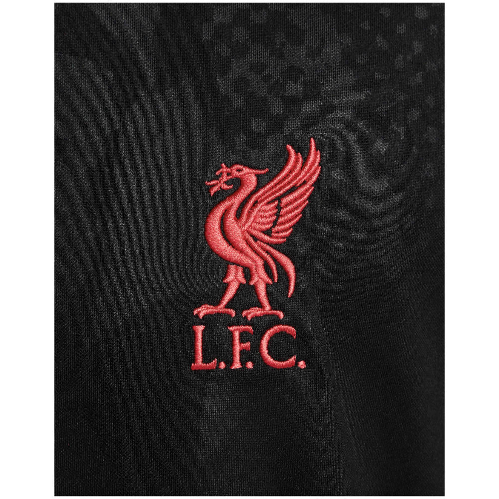 2024-2025 Liverpool Academy Pro Third Pre-Match Top (Black)